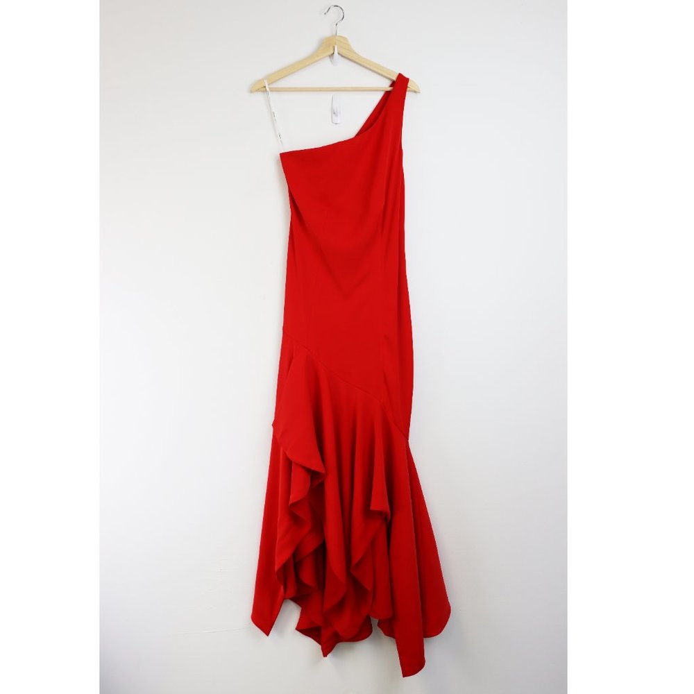 Lovers + Friends Handkerchief Hem Maxi Dress Gown